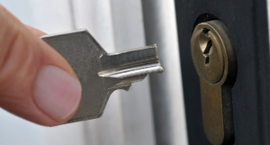 Key stuck in a lock